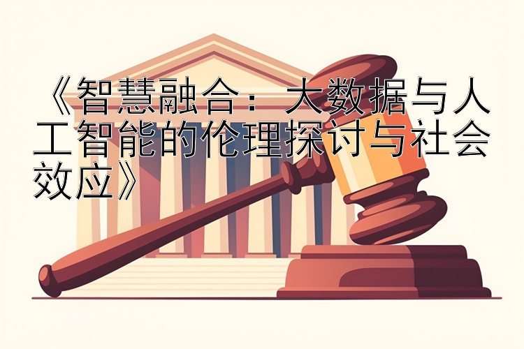 《智慧融合：大数据与人工智能的伦理探讨与社会效应》