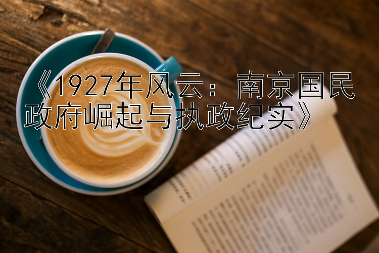 《1927年风云：南京国民政府崛起与执政纪实》