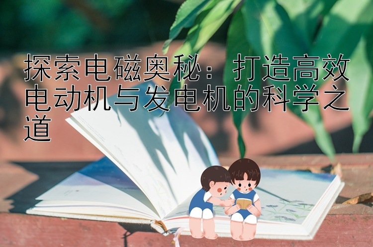 探索电磁奥秘：打造高效电动机与发电机的科学之道