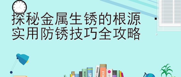 探秘金属生锈的根源 · 实用防锈技巧全攻略