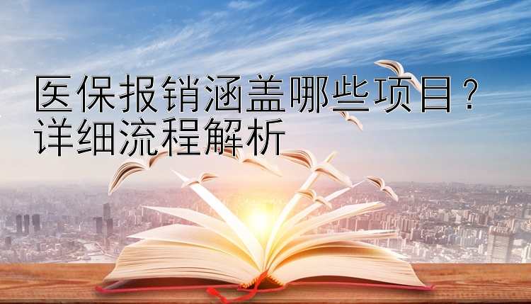 医保报销涵盖哪些项目？详细流程解析