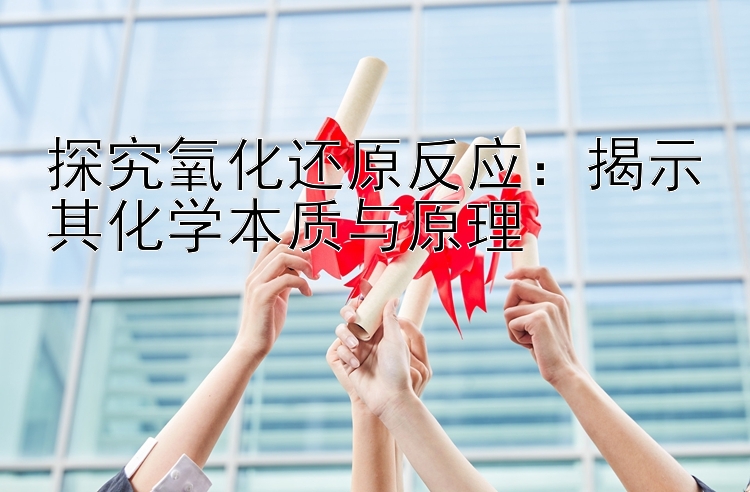 探究氧化还原反应：揭示其化学本质与原理